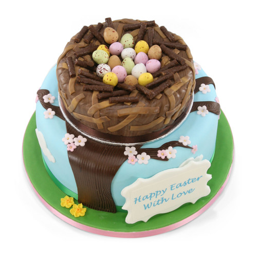 Easter Nest Two~Tier Cake